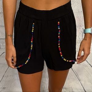NWT Rainbow Trim Shorts